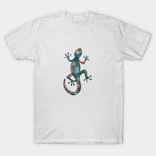 Cute watercolor gecko lizard T-Shirt